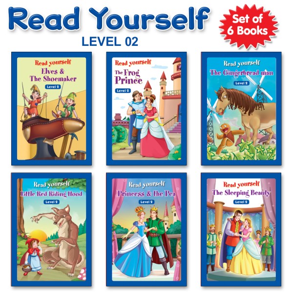 Read Yourself Stories Level 2 (6 - 7 Years, Simple Words, Short Sentences)